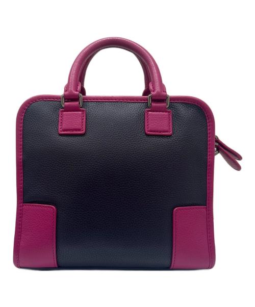 LOEWE（ロエベ）LOEWE (ロエベ) クルス ショルダーバッグ ピンク×ネイビー系 サイズ:-の古着・服飾アイテム