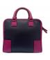 LOEWE (ロエベ) クルス ショルダーバッグ ピンク×ネイビー系 サイズ:-：55000円