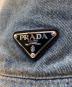 中古・古着 PRADA (プラダ) バケットハット インディゴ サイズ:M：50000円