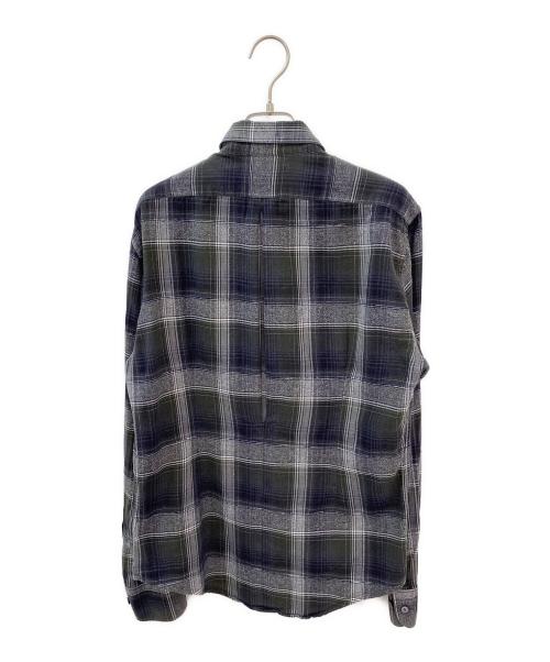 STELLA McCARTNEY（ステラマッカートニー）STELLA McCARTNEY (ステラマッカートニー) チェックシャツ グレー×グリーン サイズ:40の古着・服飾アイテム