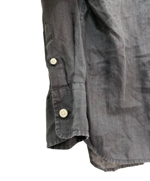 MADISON BLUE（マディソンブルー）MADISON BLUE (マディソンブルー) MADAME SHIRT LINEN ブラックの古着・服飾アイテム