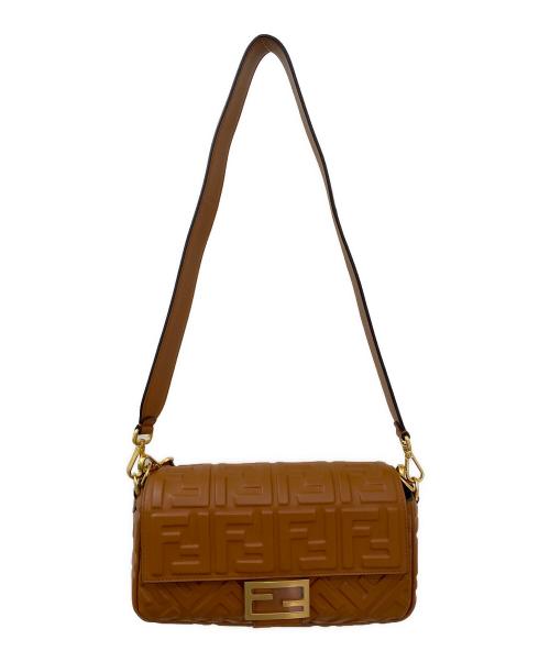 FENDI（フェンディ）FENDI (フェンディ) バゲット ブラウン 未使用品の古着・服飾アイテム