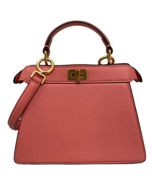 FENDI（フェンディ）FENDI (フェンディ) ピーカブー アイシーユー プチ ピンク サイズ:プチ 未使用品の古着・服飾アイテム