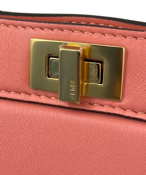 FENDI（フェンディ）FENDI (フェンディ) ピーカブー アイシーユー プチ ピンク サイズ:プチ 未使用品の古着・服飾アイテム