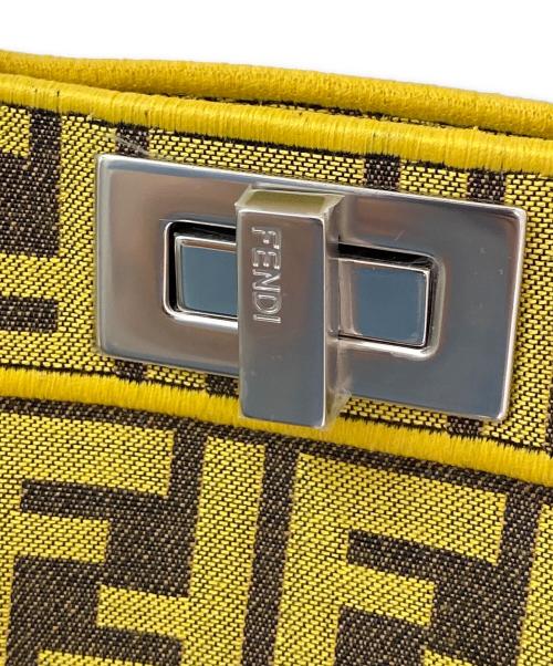 FENDI（フェンディ）FENDI (フェンディ) ピーカブー アイシーユー スモール イエロー サイズ:スモール 未使用品の古着・服飾アイテム