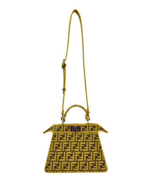 FENDI（フェンディ）FENDI (フェンディ) ピーカブー アイシーユー スモール イエロー サイズ:スモールの古着・服飾アイテム