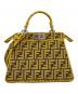 FENDI (フェンディ) ピーカブー アイシーユー スモール イエロー サイズ:スモール 未使用品：250000円