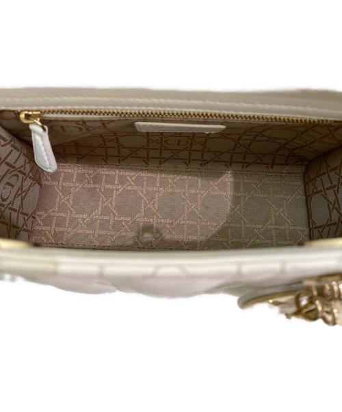 Christian Dior（クリスチャン ディオール）Christian Dior (クリスチャン ディオール) Lady Dior My ABCDior バッグ スモール ホワイト サイズ:スモールの古着・服飾アイテム