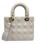 Christian Dior (クリスチャン ディオール) Lady Dior My ABCDior バッグ スモール ホワイト サイズ:スモール：330000円