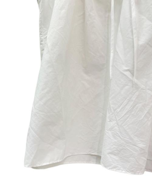 theory（セオリー）theory (セオリー) Soft Lawn Narrow Tie Blouse ホワイト サイズ:Sの古着・服飾アイテム