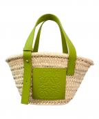 LOEWEロエベ）の古着「バスケットバッグ スモール」｜グリーン