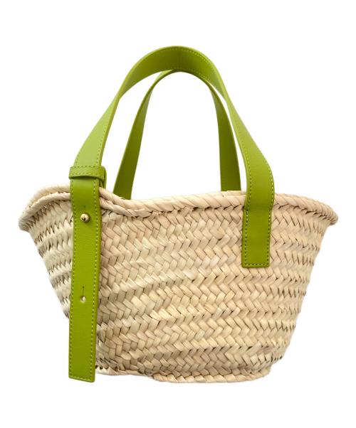 LOEWE（ロエベ）LOEWE (ロエベ) バスケットバッグ スモール グリーンの古着・服飾アイテム