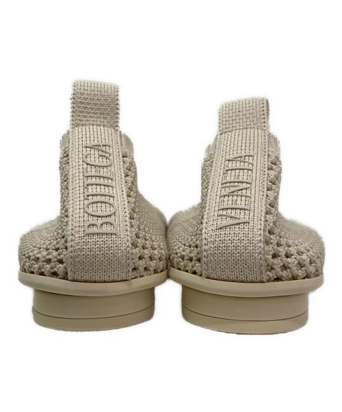 BOTTEGA VENETA（ボッテガベネタ）BOTTEGA VENETA (ボッテガベネタ) メッシュバレーシューズ アイボリー サイズ:38の古着・服飾アイテム