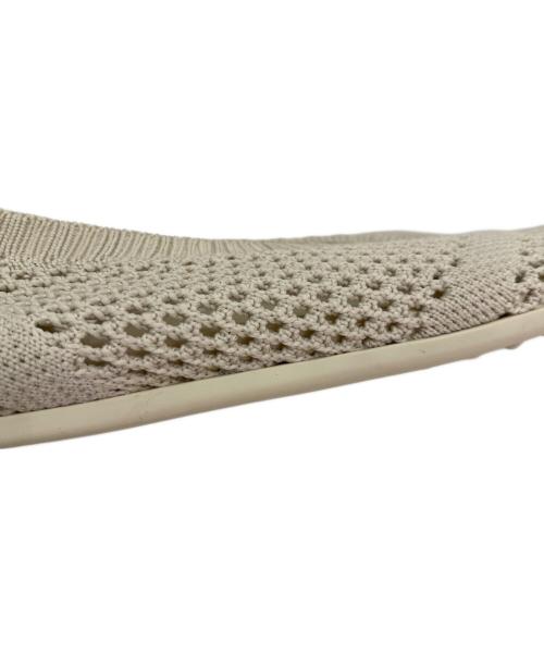 BOTTEGA VENETA（ボッテガベネタ）BOTTEGA VENETA (ボッテガベネタ) メッシュバレーシューズ アイボリー サイズ:38の古着・服飾アイテム