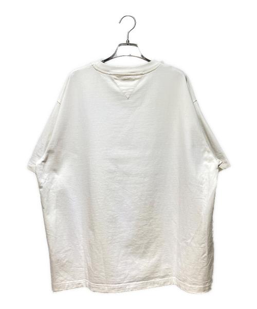 BOTTEGA VENETA（ボッテガベネタ）BOTTEGA VENETA (ボッテガベネタ) コットンプリント　ジャージーTシャツ ホワイト サイズ:XLの古着・服飾アイテム