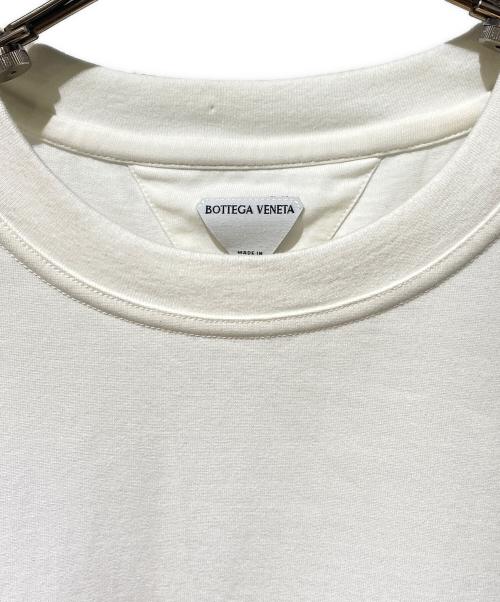 BOTTEGA VENETA（ボッテガベネタ）BOTTEGA VENETA (ボッテガベネタ) コットンプリント　ジャージーTシャツ ホワイト サイズ:XLの古着・服飾アイテム