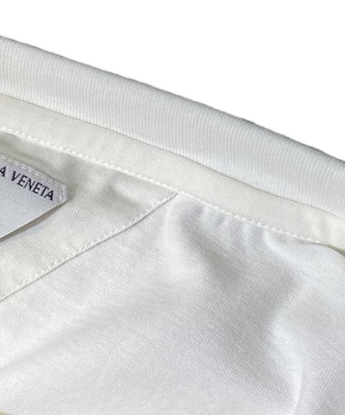 BOTTEGA VENETA（ボッテガベネタ）BOTTEGA VENETA (ボッテガベネタ) コットンプリント　ジャージーTシャツ ホワイト サイズ:XLの古着・服飾アイテム