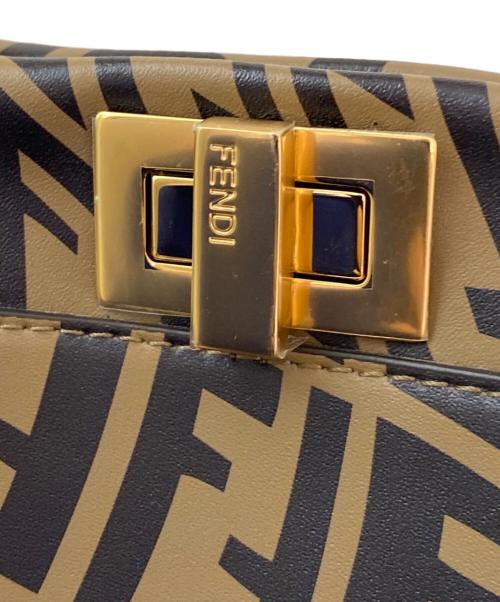 FENDI（フェンディ）FENDI (フェンディ) ピーカブー ミニ/2wayバッグ ブラウン サイズ:ミニの古着・服飾アイテム
