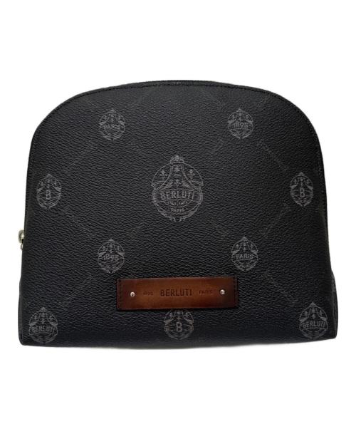 Berluti（ベルルッティ）Berluti (ベルルッティ) Bang & Olufsen (バング＆オルフセン) Sound Pouch/レザーポーチ ブラックの古着・服飾アイテム