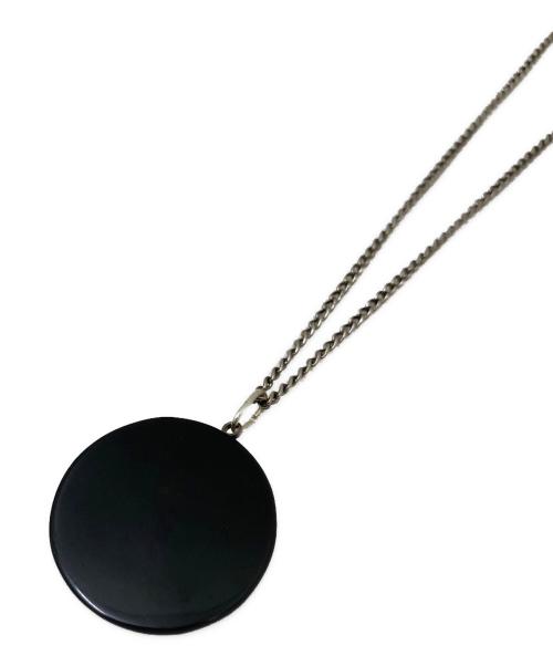 CHANEL（シャネル）CHANEL (シャネル) ココマークネックレス シルバー×ブラックの古着・服飾アイテム