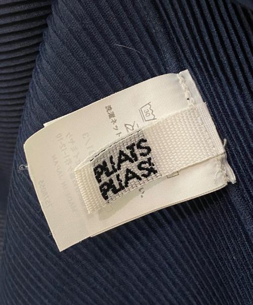 PLEATS PLEASE（プリーツプリーズ）PLEATS PLEASE (プリーツプリーズ) ノースリーブカットソー ネイビー サイズ:3の古着・服飾アイテム