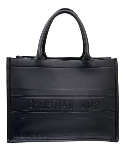 Christian Dior（クリスチャン ディオール）Christian Dior (クリスチャン ディオール) Dior Book Tote バッグ ミディアム ブラック サイズ:ミディアムの古着・服飾アイテム