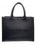 Christian Dior（クリスチャン ディオール）の古着「Dior Book Tote バッグ ミディアム」｜ブラック