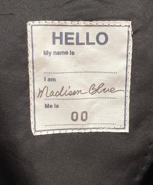 MADISON BLUE（マディソンブルー）MADISON BLUE (マディソンブルー) ピークドラペルダブルコート ブラック サイズ:00の古着・服飾アイテム