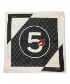 CHANELシャネル）の古着「スカーフ」｜ブラック×ホワイト