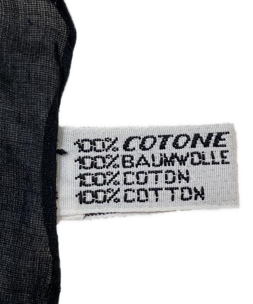 CHANEL（シャネル）CHANEL (シャネル) スカーフ ブラック×ホワイトの古着・服飾アイテム