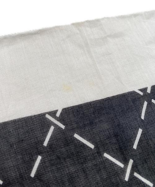 CHANEL（シャネル）CHANEL (シャネル) スカーフ ブラック×ホワイトの古着・服飾アイテム