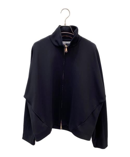 MaxMara（マックスマーラ）MaxMara (マックスマーラ) ジップジャケット ブラック サイズ:Sの古着・服飾アイテム