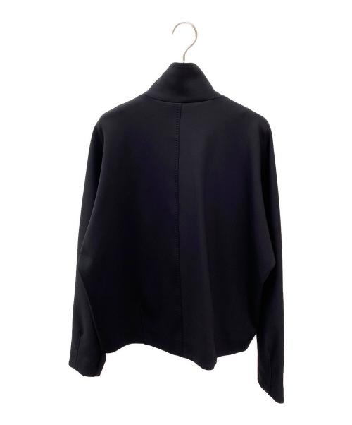 MaxMara（マックスマーラ）MaxMara (マックスマーラ) ジップジャケット ブラック サイズ:Sの古着・服飾アイテム