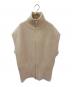CLANE（クラネ）の古着「ZIP COLLAR KNIT VEST」｜アイボリー