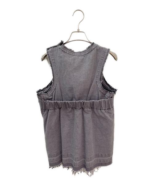 sacai（サカイ）sacai (サカイ) デニムトップス グレー サイズ:2の古着・服飾アイテム