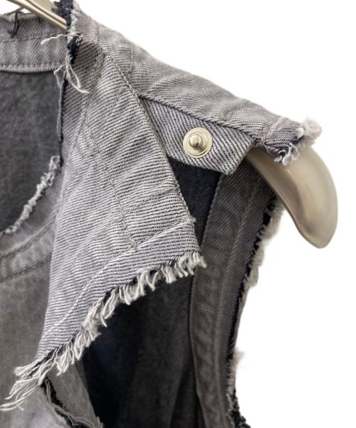 sacai（サカイ）sacai (サカイ) デニムトップス グレー サイズ:2の古着・服飾アイテム