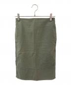 MADISON BLUEマディソンブルー）の古着「ミディスカート」｜グリーン