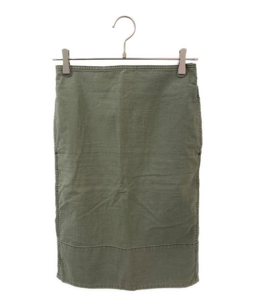 MADISON BLUE（マディソンブルー）MADISON BLUE (マディソンブルー) ミディスカート グリーン サイズ:00（XS）の古着・服飾アイテム