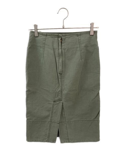 MADISON BLUE（マディソンブルー）MADISON BLUE (マディソンブルー) ミディスカート グリーン サイズ:00（XS）の古着・服飾アイテム