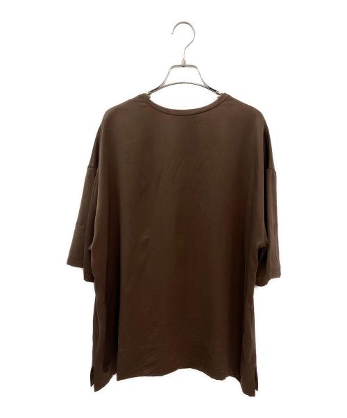 CHAOS（カオス）Chaos (カオス) モーラTシャツ ブラウン サイズ:Freeの古着・服飾アイテム