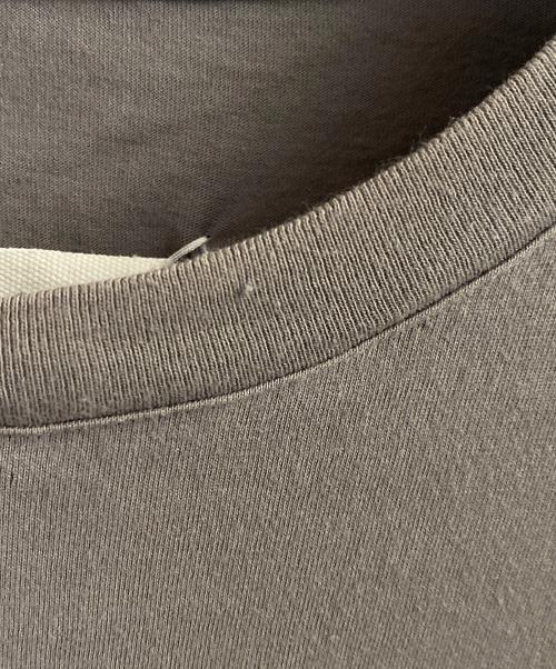 Maison Margiela（メゾンマルジェラ）Maison Margiela (メゾンマルジェラ) クルーネックTシャツ グレー サイズ:XLの古着・服飾アイテム