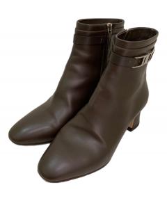 中古・古着通販】CELINE (セリーヌ) ラバーグルカサンダル ブラック