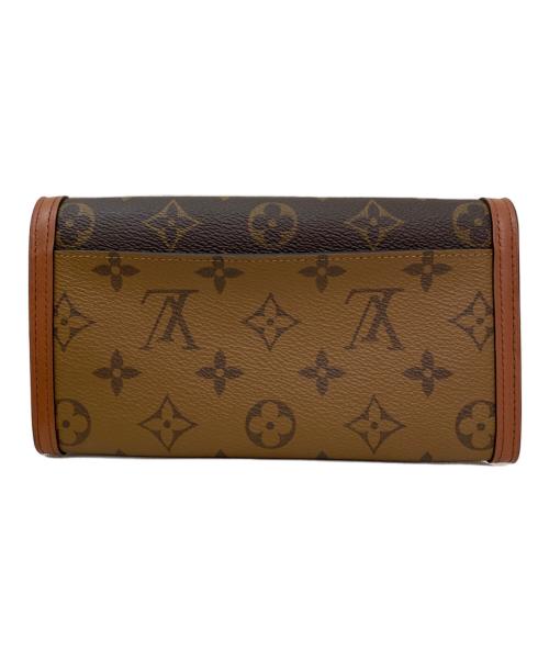 LOUIS VUITTON（ルイ ヴィトン）LOUIS VUITTON (ルイ ヴィトン) ポルトフォイユ・サラ ドーフィーヌ ブラウンの古着・服飾アイテム