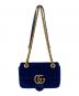中古・古着 GUCCI (グッチ) スモールショルダーバッグ ブルー：90000円