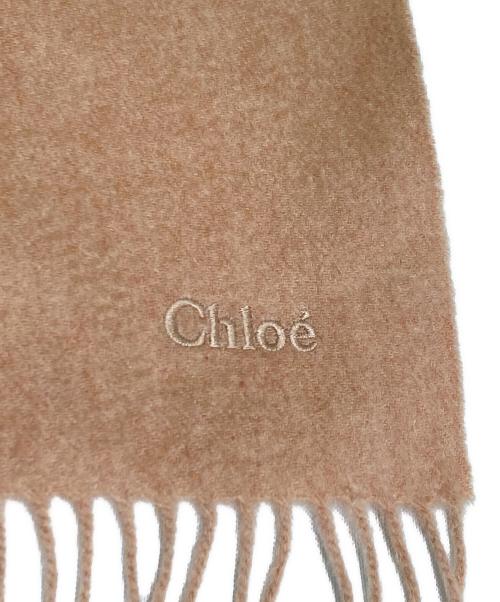 Chloe（クロエ）Chloe (クロエ) 大判マフラー ピンクの古着・服飾アイテム
