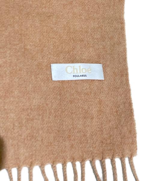 Chloe（クロエ）Chloe (クロエ) 大判マフラー ピンクの古着・服飾アイテム