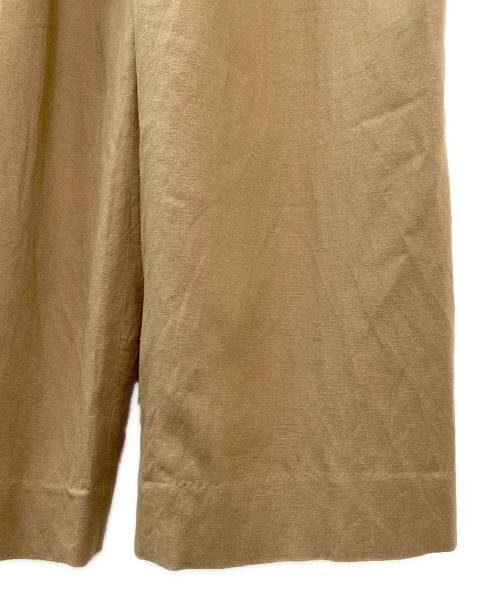 MUSE de Deuxieme Classe（ミューズ ドゥーズィエム クラス）MUSE de Deuxieme Classe (ミューズ ドゥーズィエム クラス) リネン混パンツ ブラウン サイズ:36の古着・服飾アイテム