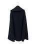 MADISON BLUE (マディソンブルー) BIG P CAPE カシミヤ混ケープコート ネイビー サイズ:00：52000円