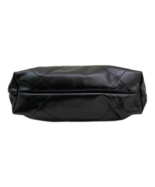 CHANEL（シャネル）CHANEL (シャネル) シャネル22 ミニ ブラック×シルバー金具 サイズ:ミニの古着・服飾アイテム