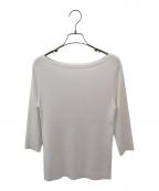 EVERYDAY I LIKE.エヴリデイ アイ ライク）の古着「Eloise ボートネックニット」｜ホワイト